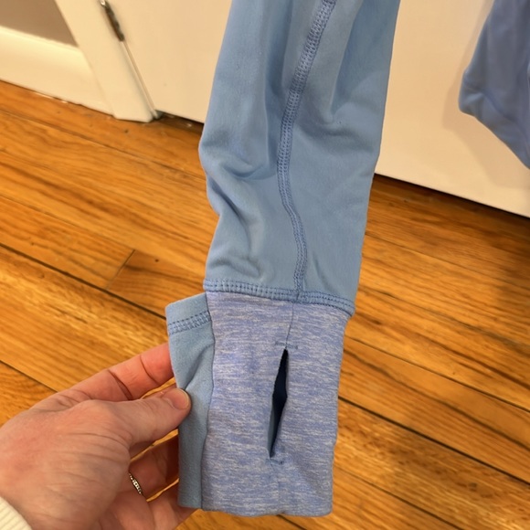 Lululemon Run Alpine Pullover Periwinkle Blue 4 Luon *Vintage Lulu Hoodie - Picture 8 of 10
